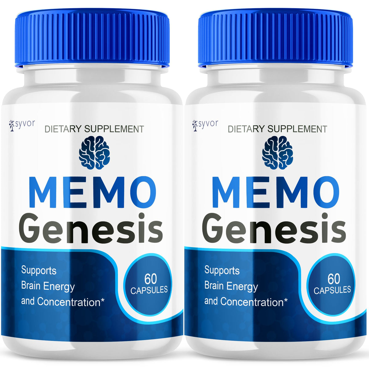 Syvor MemoGenesis Capsules front view with packaging