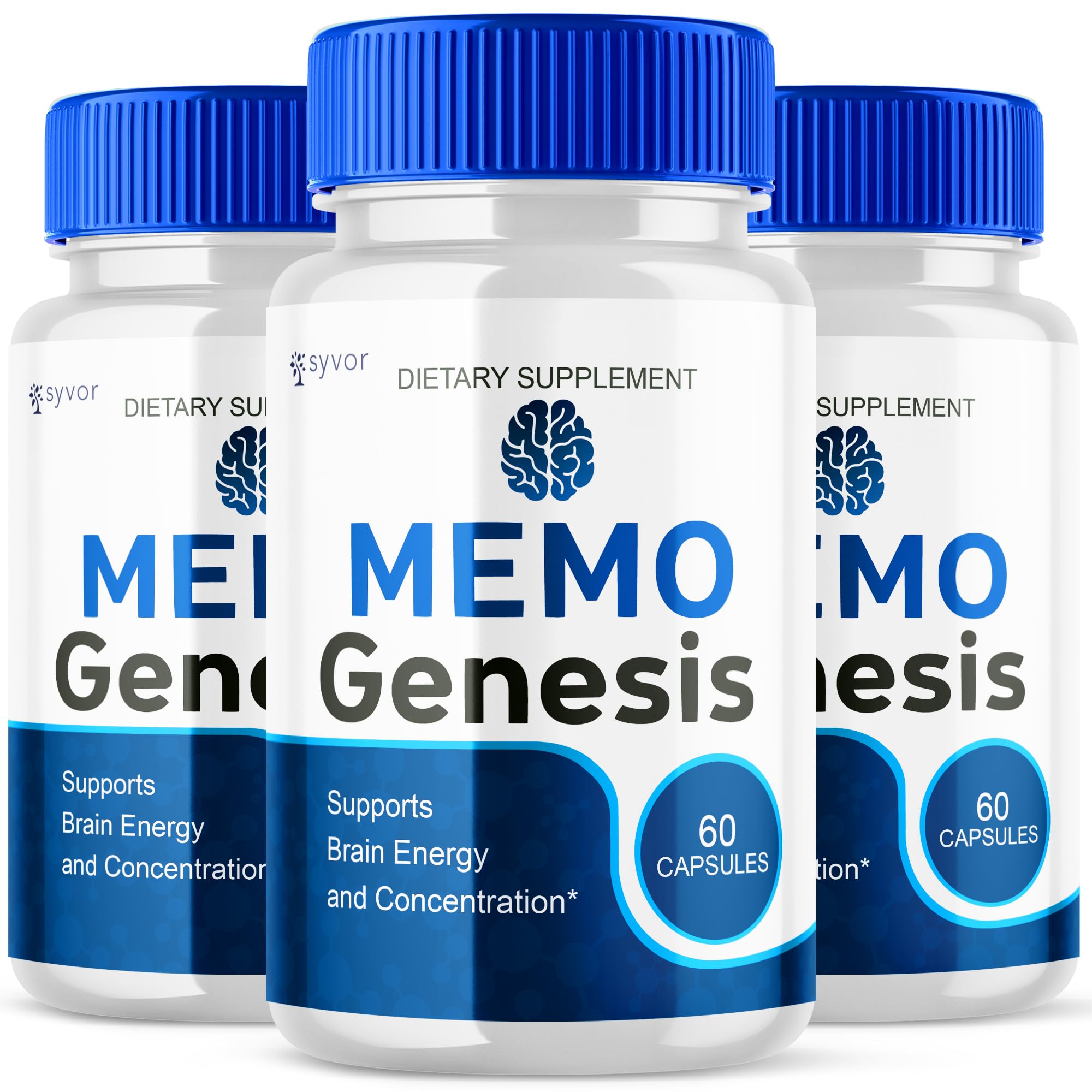 Syvor MemoGenesis Capsules front view with packaging