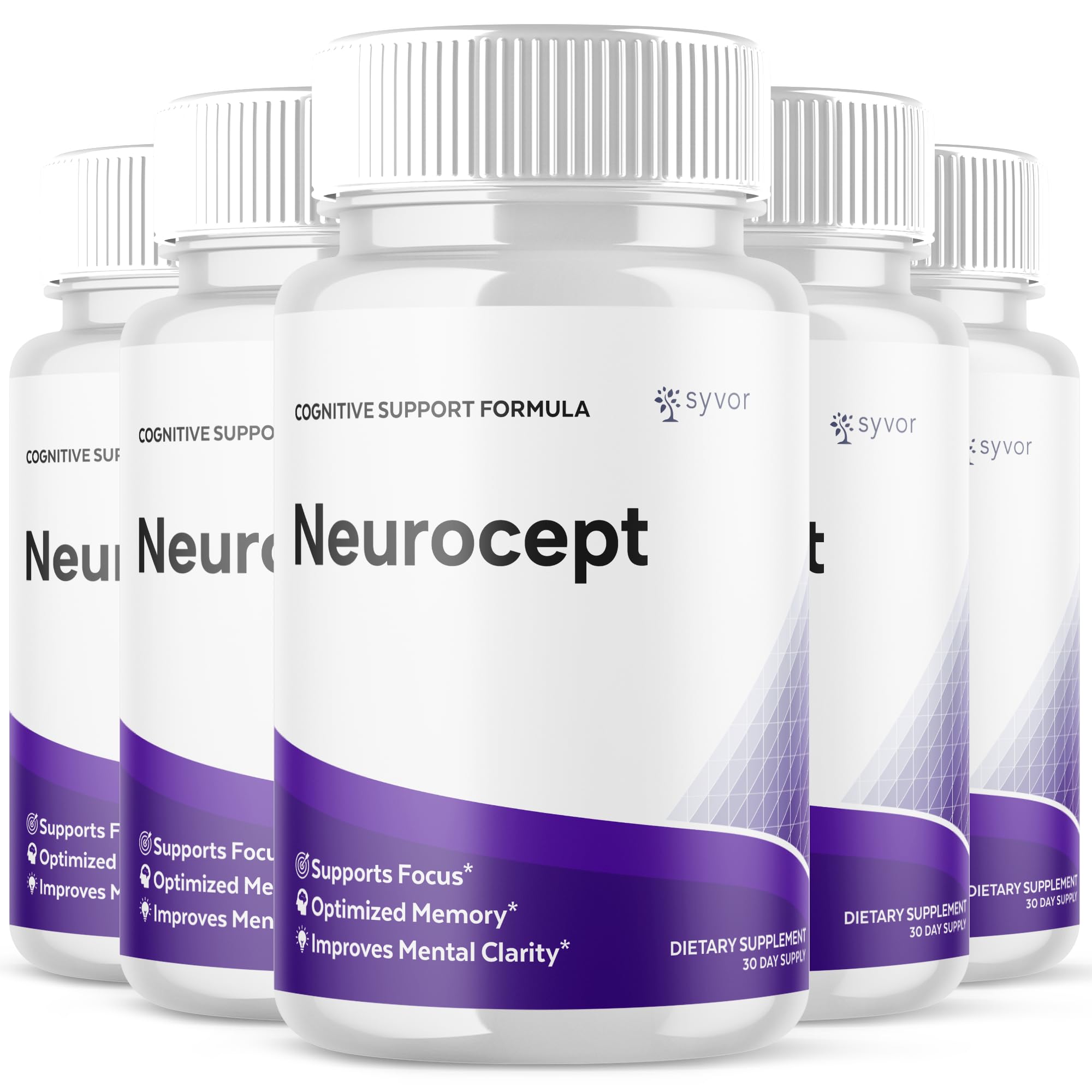 Syvor Neurocept Capsules front view with packaging