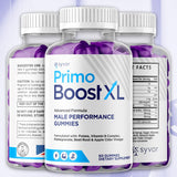 Syvor PrimoBoostXL Gummies back view with ingredient list
