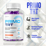 Syvor PrimoTRT Gummies back view with ingredient list