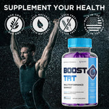 Syvor support TRT Gummies packaging with nutritional information