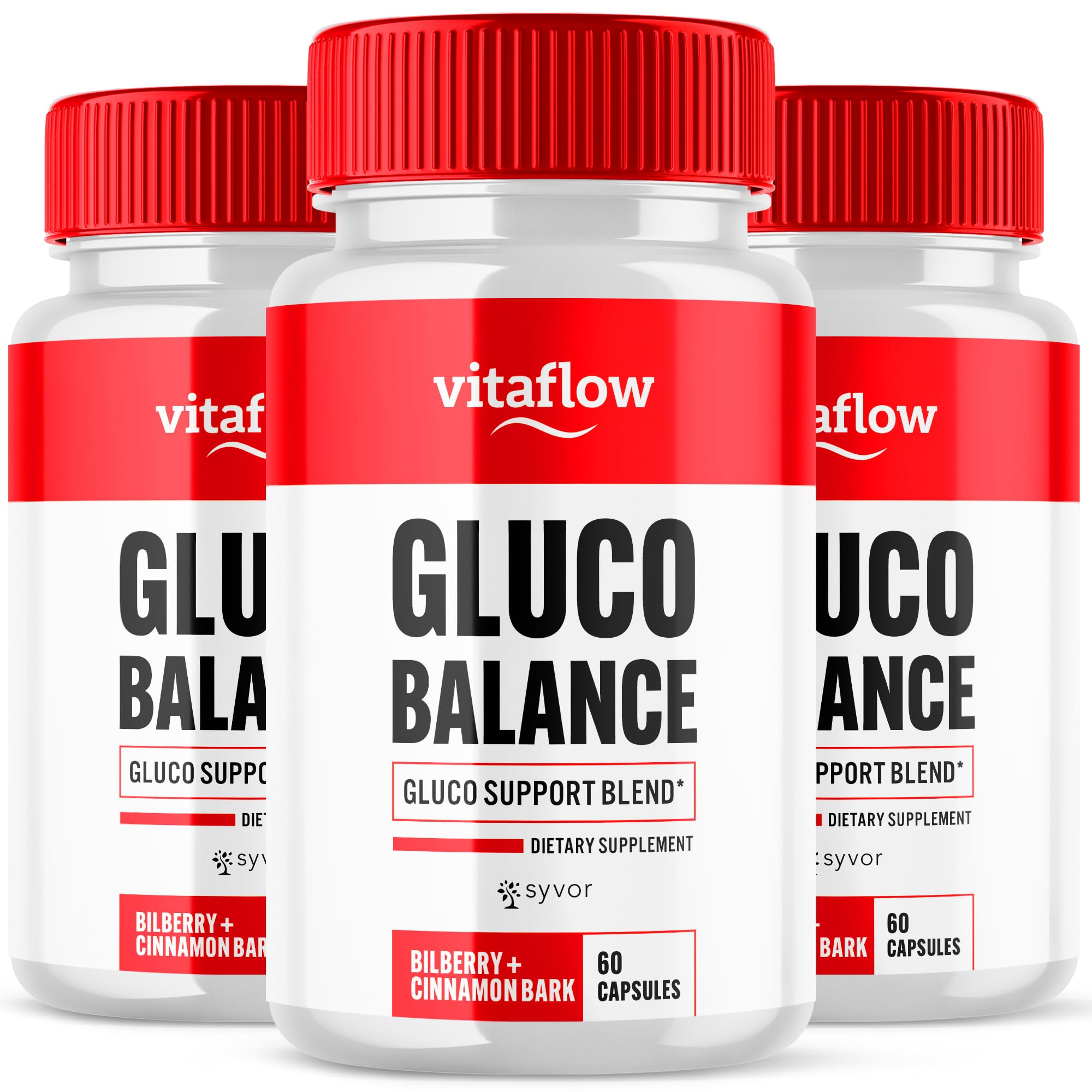 Syvor Vitaflow Balance Capsules bottle front view