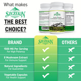 SZCZEKIN Active Hexose Correlated Compound 1500mg supplement capsules close-up