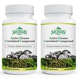 SZCZEKIN Active Hexose Correlated Compound 1500mg vegan capsules front view