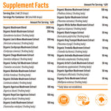 SZCZEKIN Liposomal Mushroom Drops 2000MG bottle side view