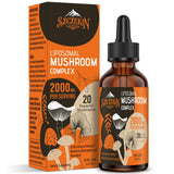 SZCZEKIN Liposomal Mushroom Drops bottle front view