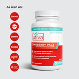 Szio+ Cranberry Supplement 240mg capsules in hand