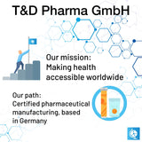T&D Multivitamin effervescent tablets packaging with five tubes