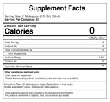 T.J. Clark Colloidal Silver Supplement packaging with dimensions