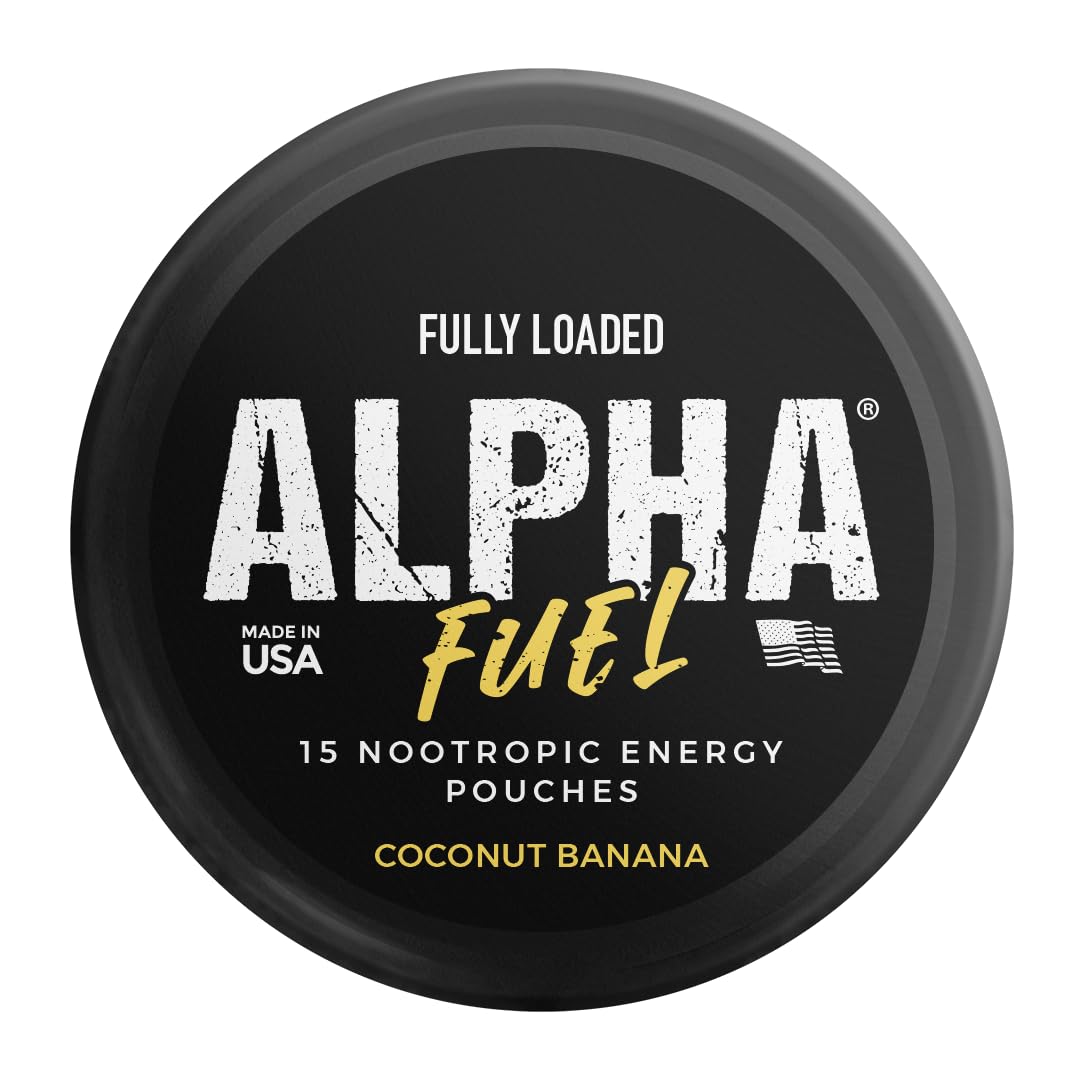Table setting with Fully Loaded Bullseye ALPHA Nootropic Pouches