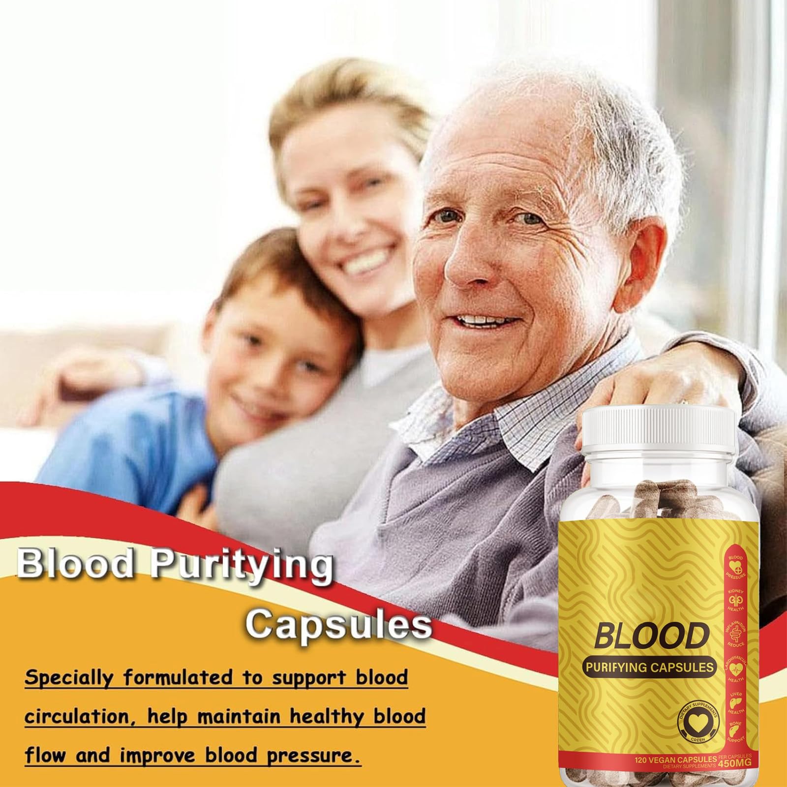 TAFUTY Daily Supplement Capsules side view
