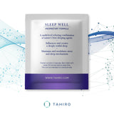 TAHIRO Sleep Well Capsules back view with ingredient list