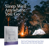 TAHIRO Sleep Well Capsules opened packet showing capsules