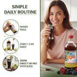 Tahiti Trader Noni Juice Organic 100% Pure 907g label close-up