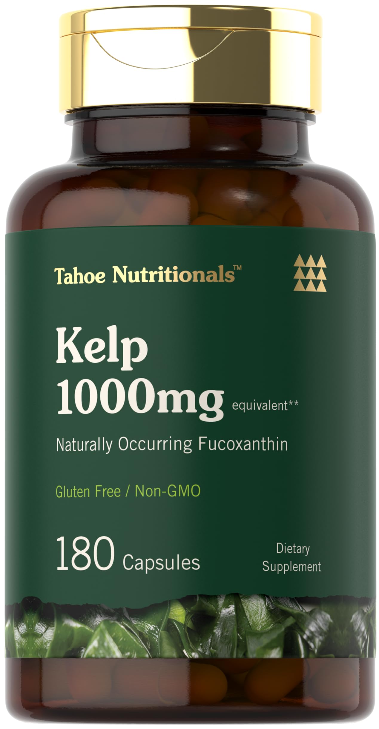 Tahoe Nutritionals Kelp Iodine Supplement 100g front view