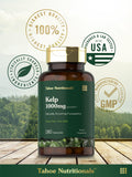 Tahoe Nutritionals Kelp Iodine Supplement 100g with Green Tea Extract