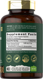 Tahoe Nutritionals Korean Ginseng Extract 1500mg capsules side view