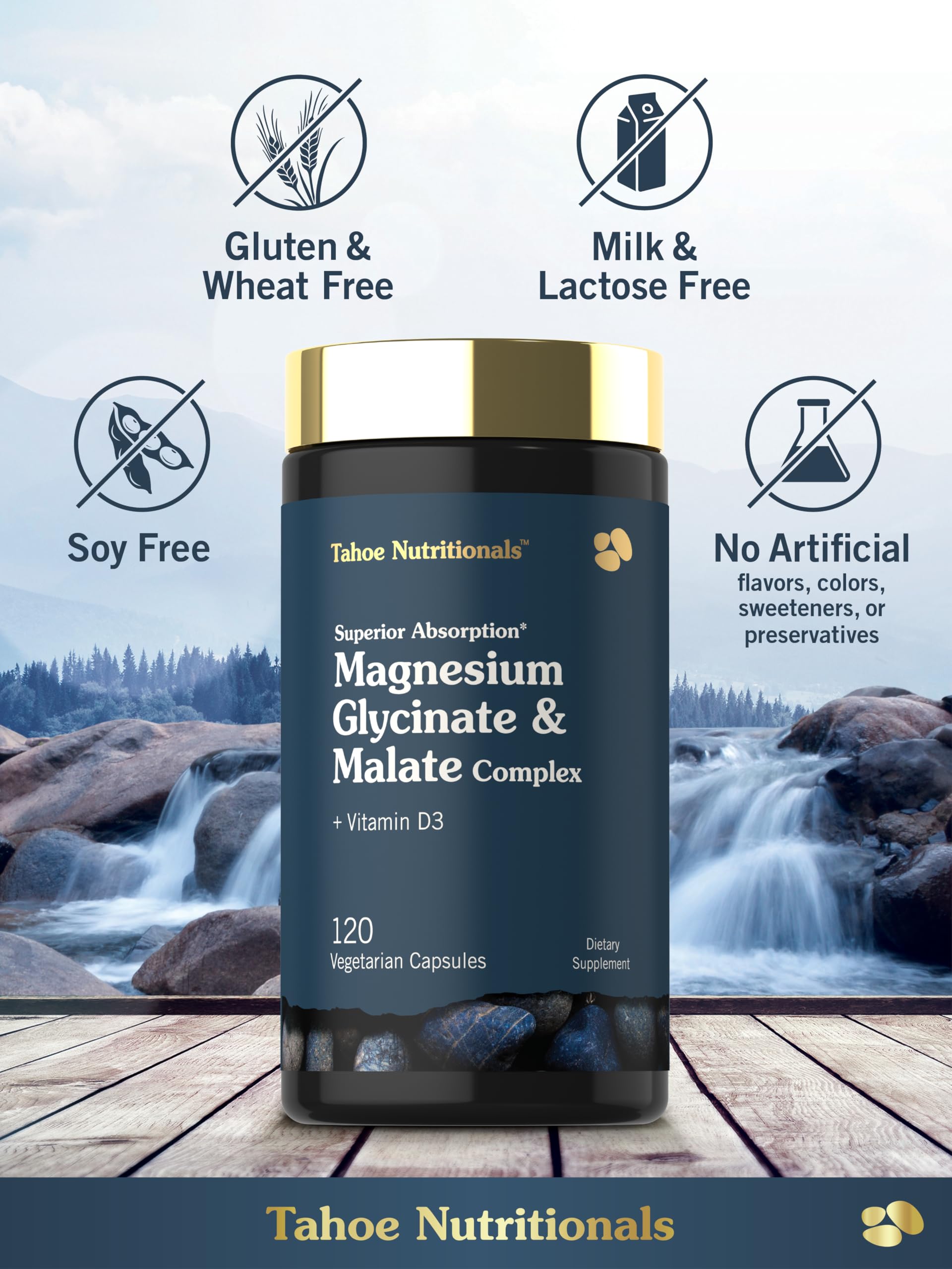Tahoe Nutritionals Magnesium Complex ingredients list