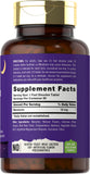 Tahoe Nutritionals Melatonin 12mg Fast Dissolve Tablets side view