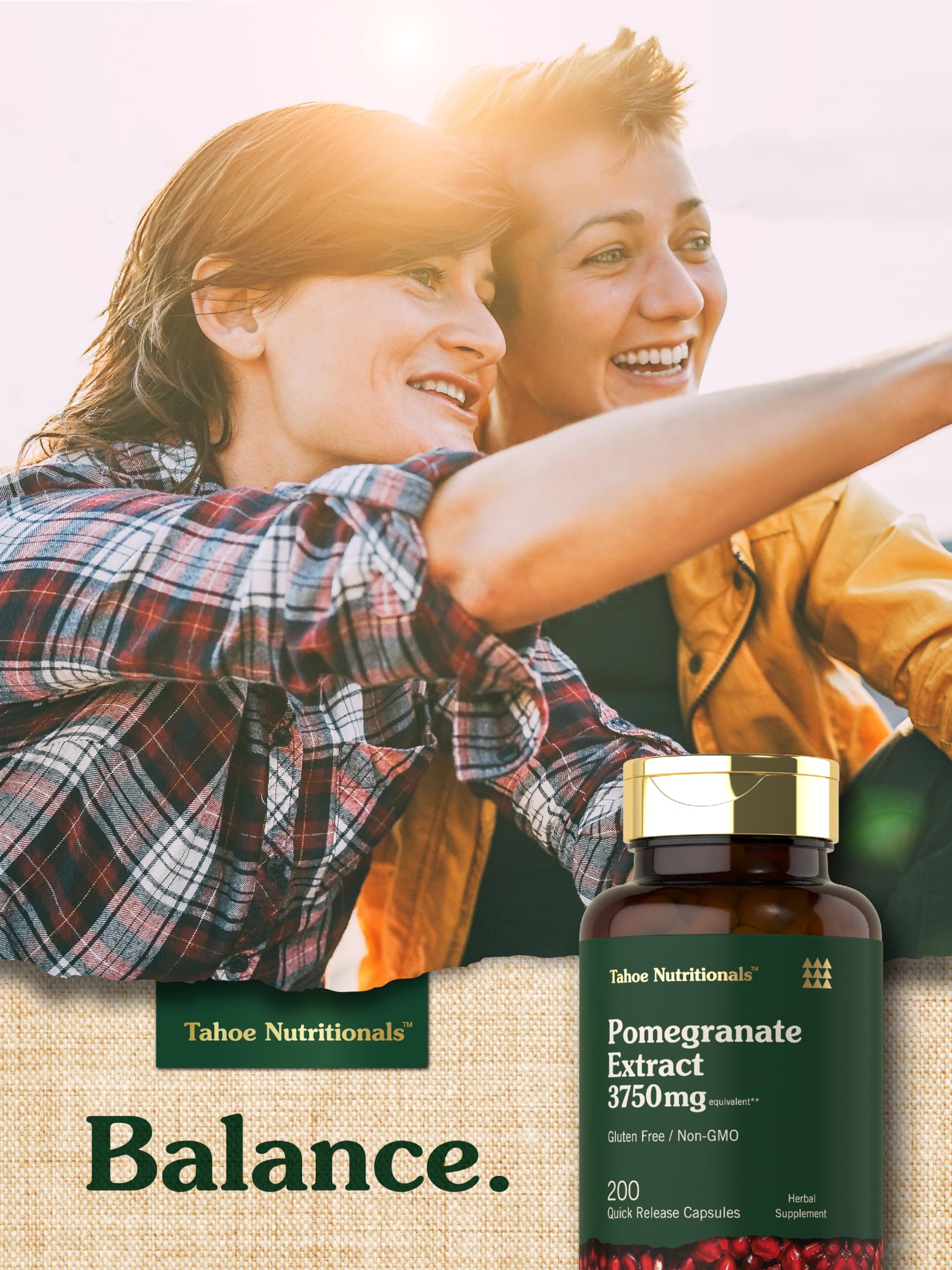 Tahoe Nutritionals Pomegranate Extract Capsules ingredients list