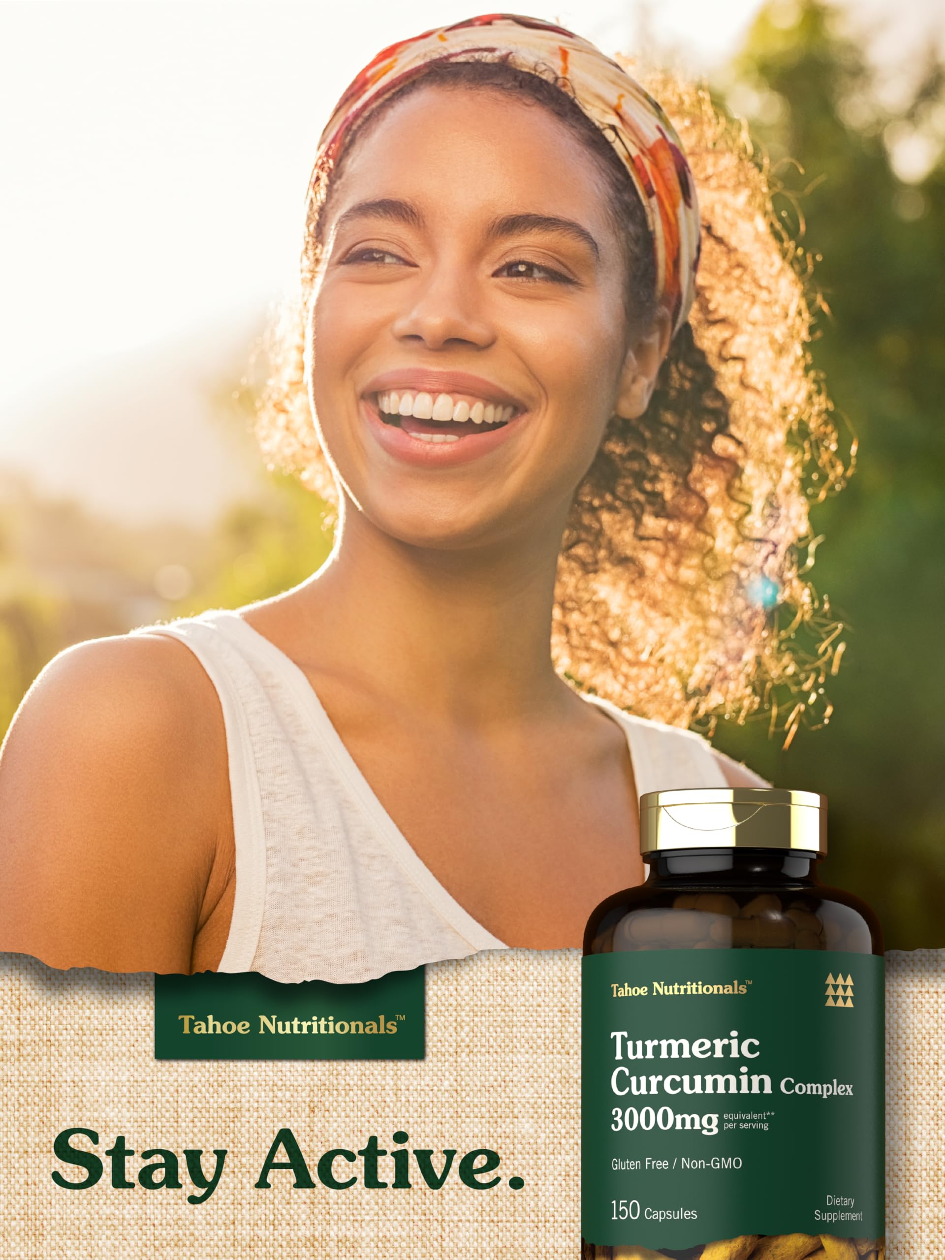 Tahoe Nutritionals Turmeric Curcumin Capsules ingredients list