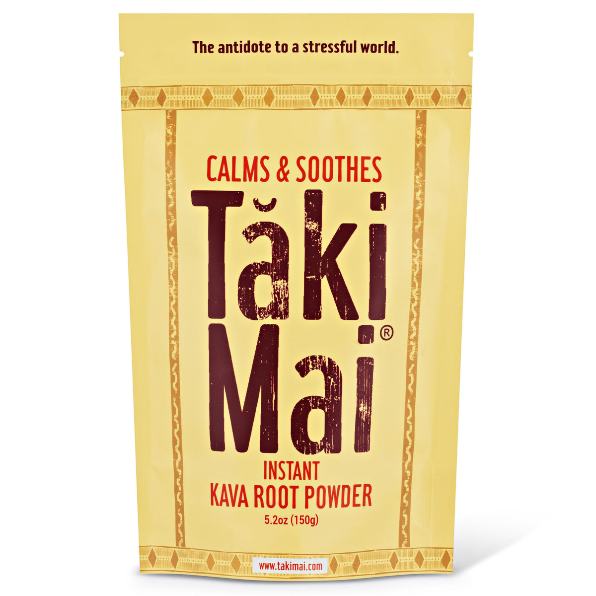 Taki Mai Kava Kava Herbal Supplement 159g front view