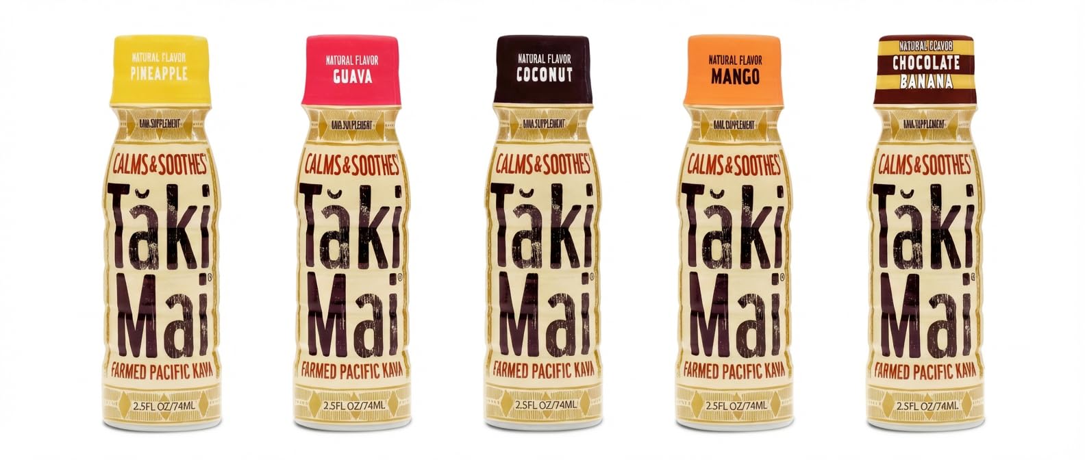 Taki Mai Kava Kava Shots nutritional information