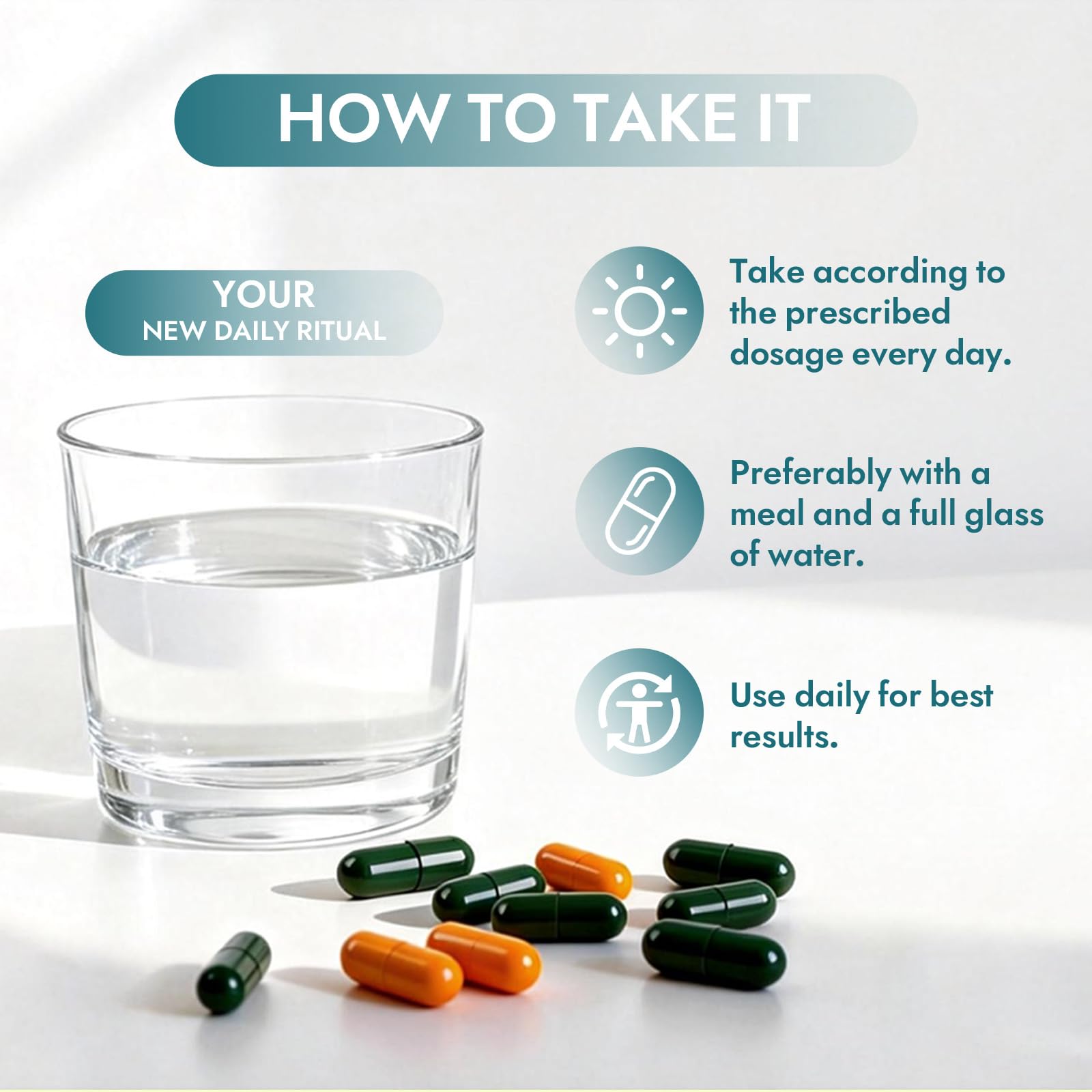 TakTuqa Multi-Enzymes Supplement in a travel bag