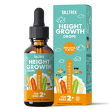 TallTrek Height Growth Drops front view with pineapple flavour
