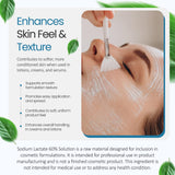Talsen Chemicals Sodium Lactate 454g in skincare setting