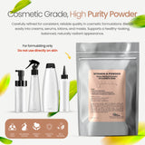 Talsen Chemicals Vitamin A Powder with a glass of water