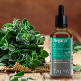 TALYA Oregano Oil 60g close-up of the bottle