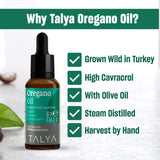 TALYA Oregano Oil with Extra Virgin Olive Oil infusion