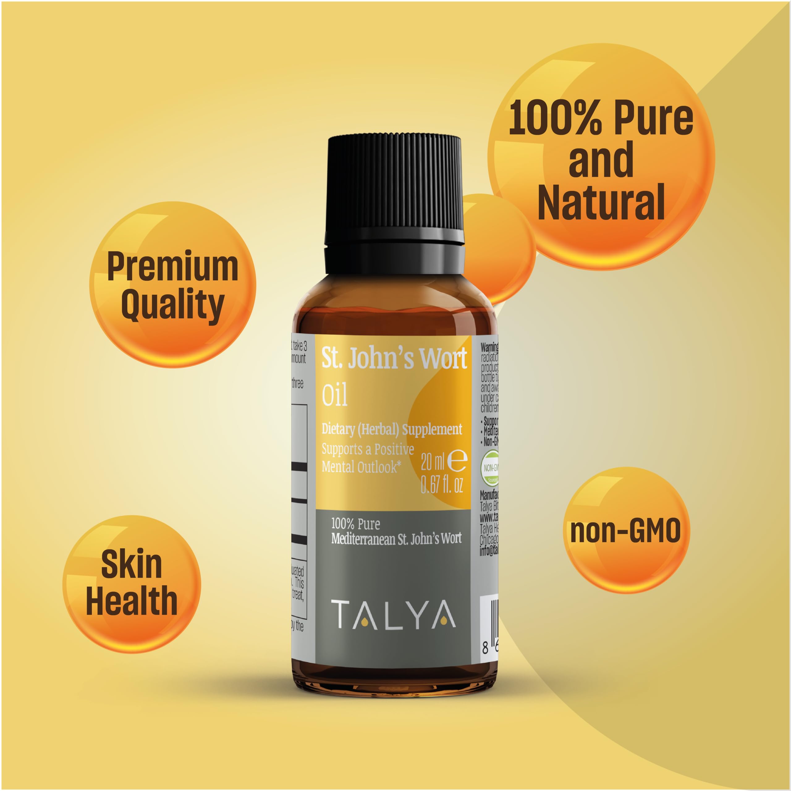 TALYA St. John's Wort Oil 50g packaging