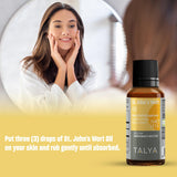 TALYA St. John's Wort Oil ingredients list