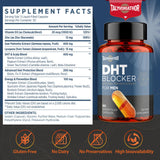 Talyvoriathor Saw Palmetto DHT Blocker Capsules bottle side view