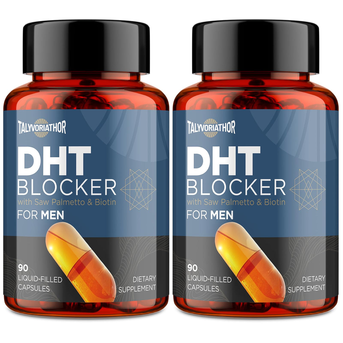 Talyvoriathor Saw Palmetto DHT Blocker Capsules front view