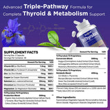Talyvoriathor TriThyroAxis Thyroid Support 1500mg back view