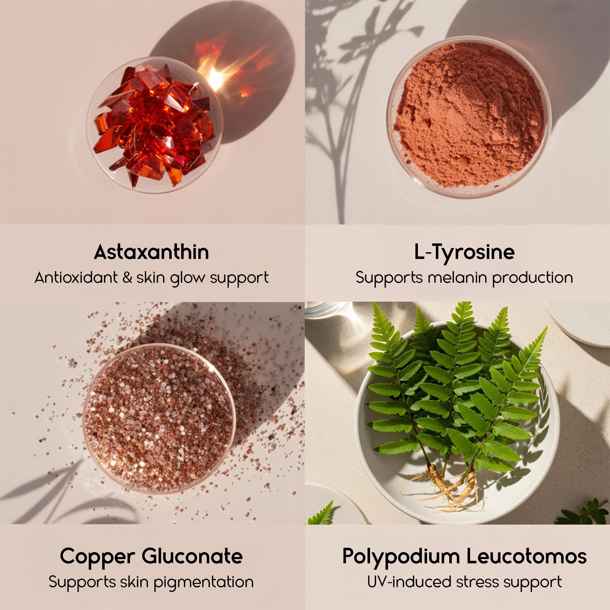 Tanova Tanning Capsules with a fresh fruit background