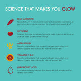 TANSOLARA Glow Tanning Gummies bottle side view
