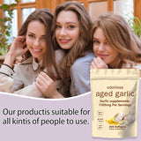 TANSPRESSO Aged Garlic Extract Softgels close-up of softgel