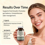 TANSPRESSO Ovouria Clear Breathing Support capsules on a wooden table