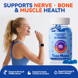 TasoMomi Magnesium Glycinate Gummies 400mg packaging details