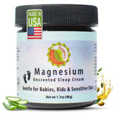 Taspen's Organics Magnesium Unscented Sleep Cream 1.7 oz front view