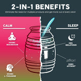 Taste Salud Sleep Supplement 2-in-1 Calm & Sleep nutritional information