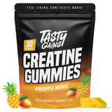 TASTY GAINS Creatine Monohydrate Gummies front view