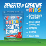TASTY GAINS Kids & Teens Gummies close-up of gummies