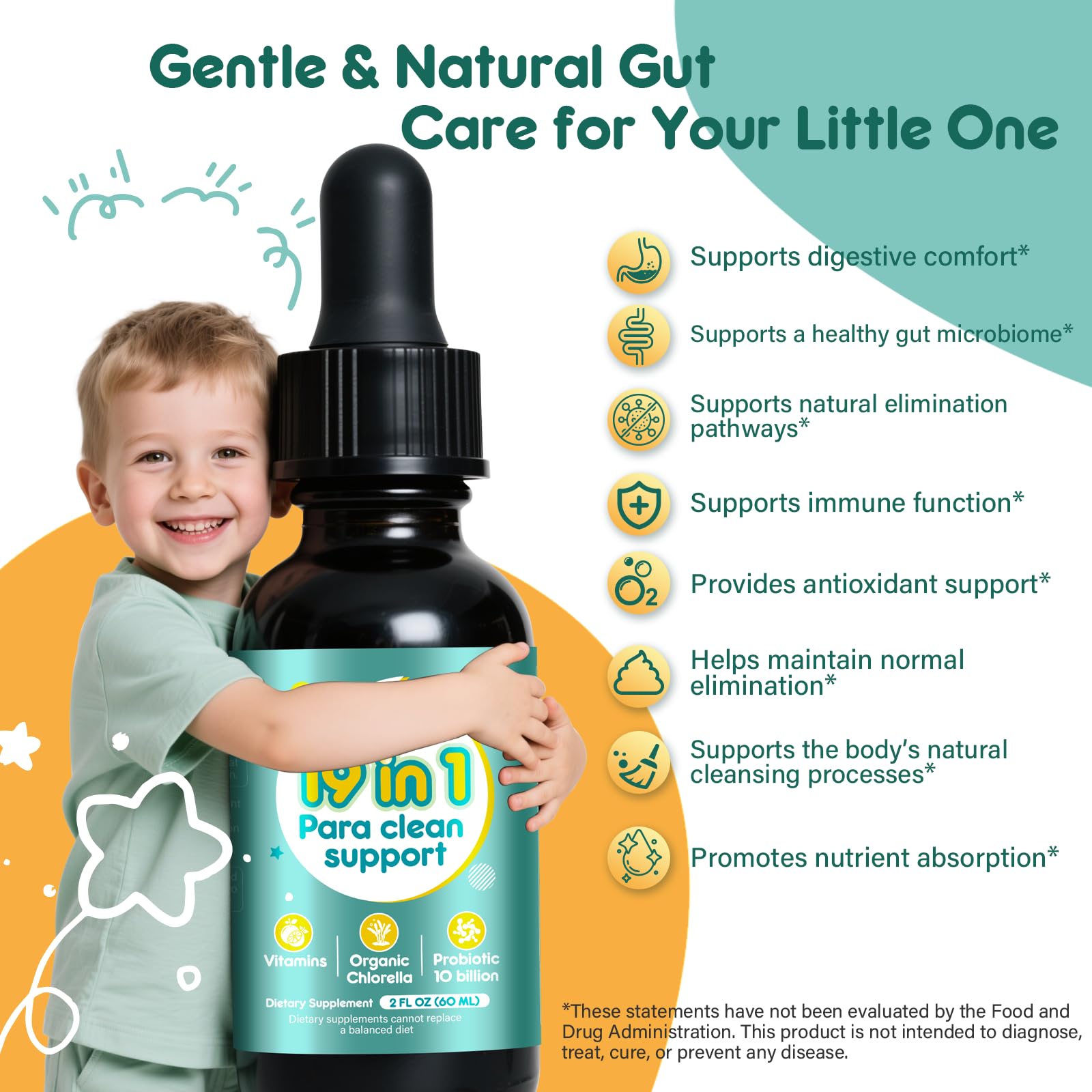 Tatavonix Herbal Gut Cleanse Liquid Drops 280g packaging