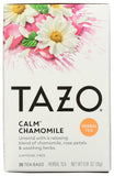 TAZO Chamomile Herbal Supplement front view packaging